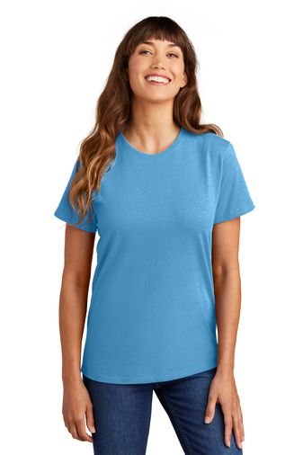Port & Company Ladies Essential 100% Cotton 6.1 oz Short Sleeve T-shirt